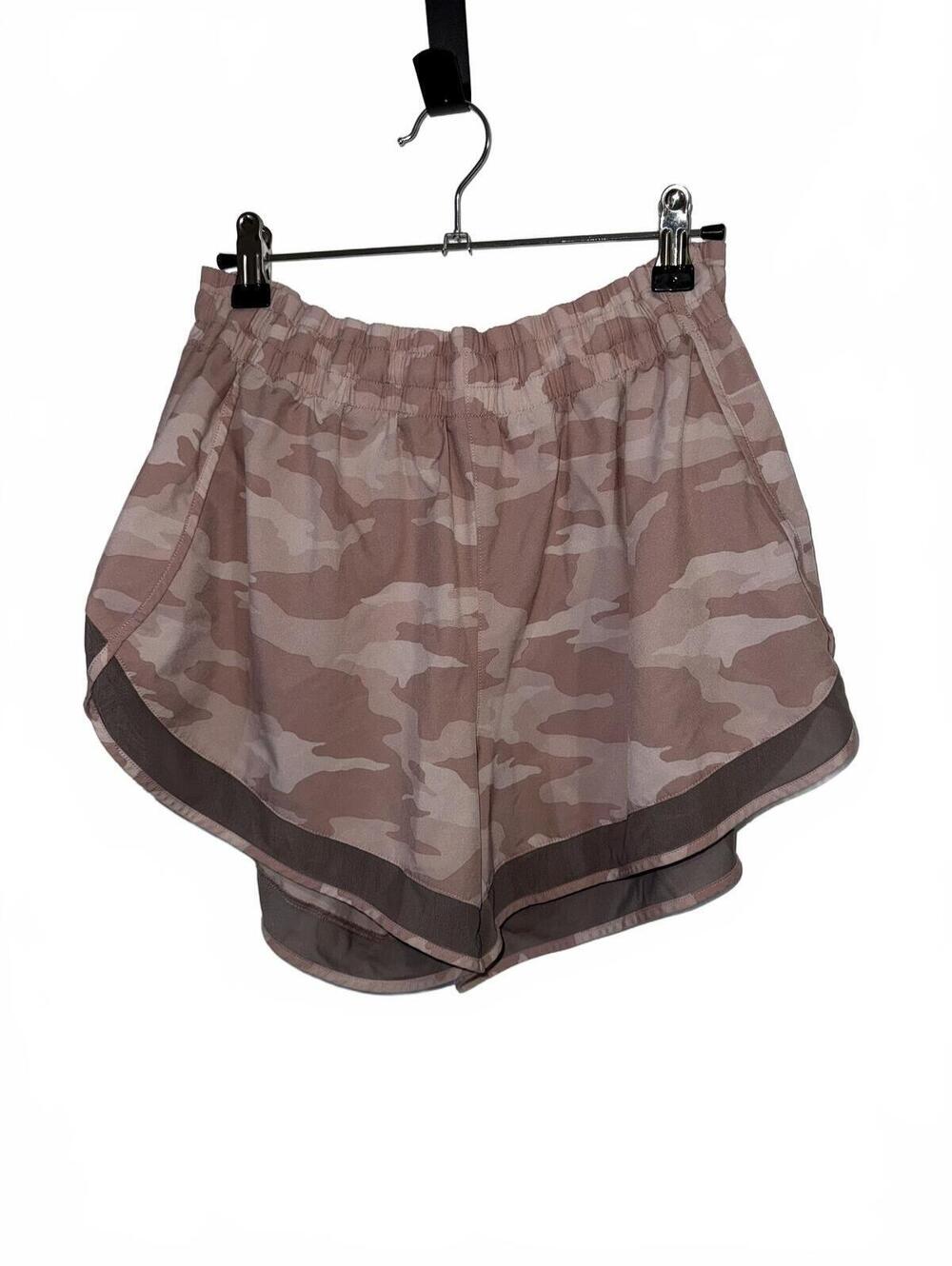 Pink Camo shorts by Athleta XL Good used condition